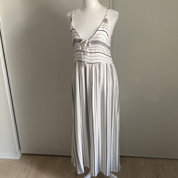 New Roxy Summer Beach Ready Sleeveless Cover Up Maxi Dress - Picture 9 of 9